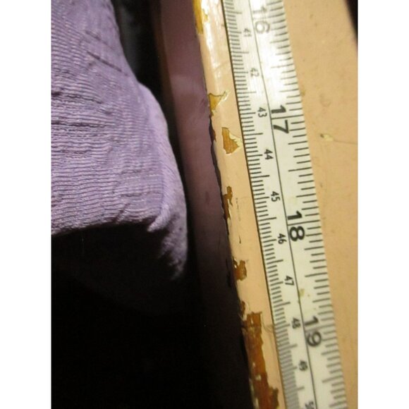 Vintage Women's Dress 8 1970's Mini Lilac Textured Stretch Knit Mod Handmade Med - Picture 8 of 8